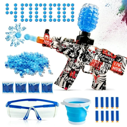 Electric Gel Ball Blaster Surge - Extended 100+ Foot Range - Toy Gel Ball Blasters with Water Based Beads - Automatic Modes - Outdoor Games & Toys